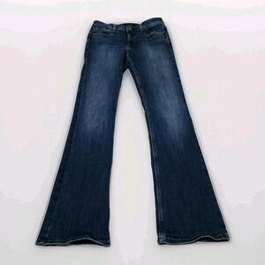 Silver Jeans Womens 28/31 Blue Suki Mid Skinny Stretch Denim Medium Wash